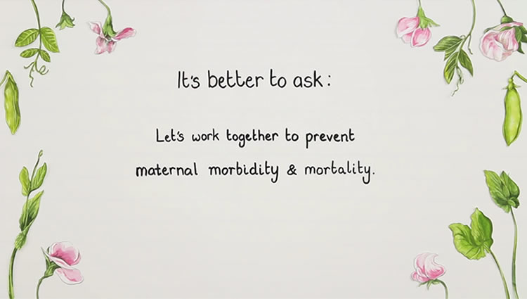 Thrombosis UK Video | Preventing maternal mortality: It's ok to ask