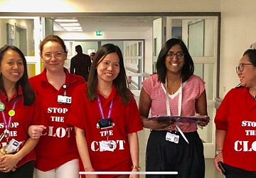 St George's University Hospital Thrombosis Team had an amazing campaign on thrombosis prevention