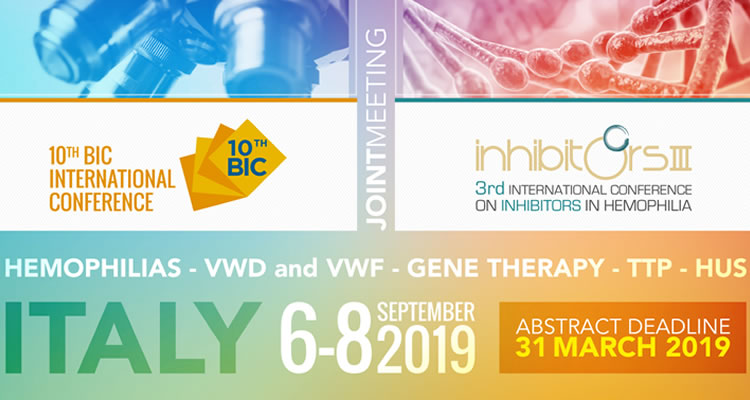 Joint meeting of the 10th BIC and the 3rd Inhibitor Conference