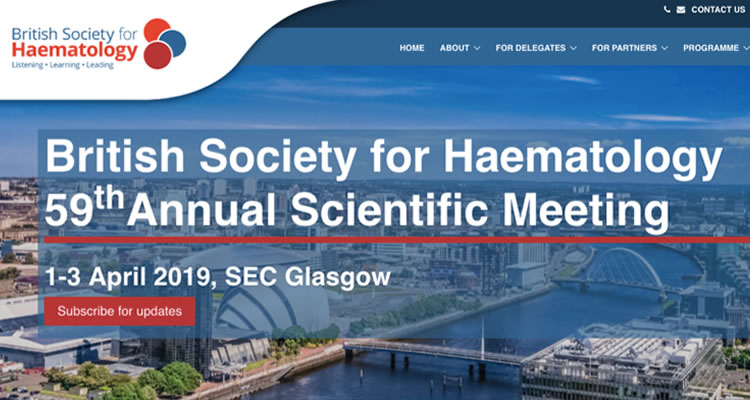 British Society for Haematology 59th Annual Scientific Meeting