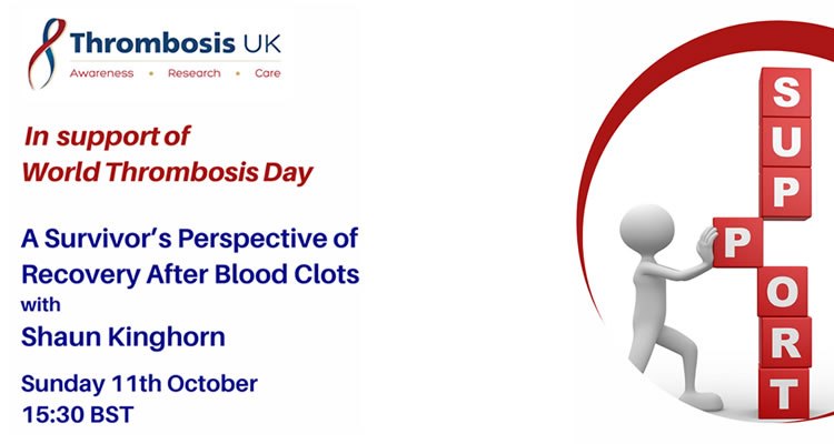 ‘A Survivor’s Perspective of Recovery After Blood Clots’ webinar