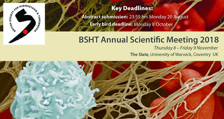 BSHT - 2018 Annual Scientific meeting