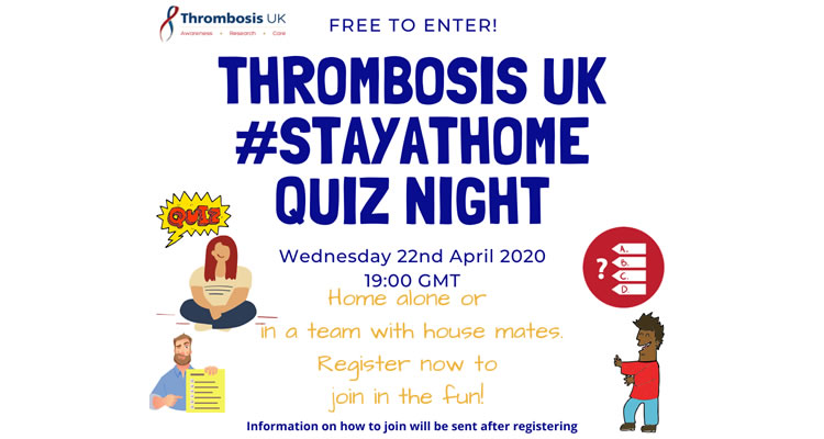 Thrombosis UK #StayAtHome Quiz!