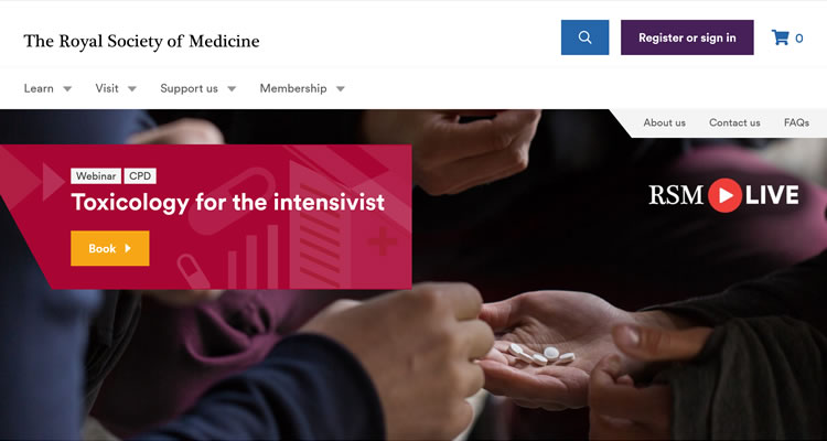 The Royal Society of Medicine: Toxicology for the intensivists