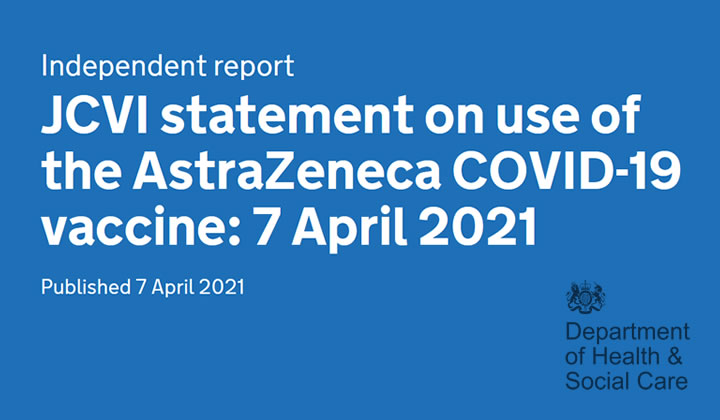 JCVI statement on use of the AstraZeneca COVID-19 vaccine