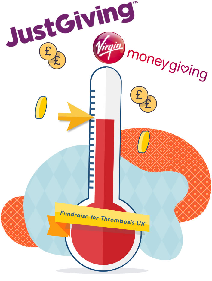 Fundraise for Thrombosis UK - dedicated to promoting awareness, research & care of Thrombosis